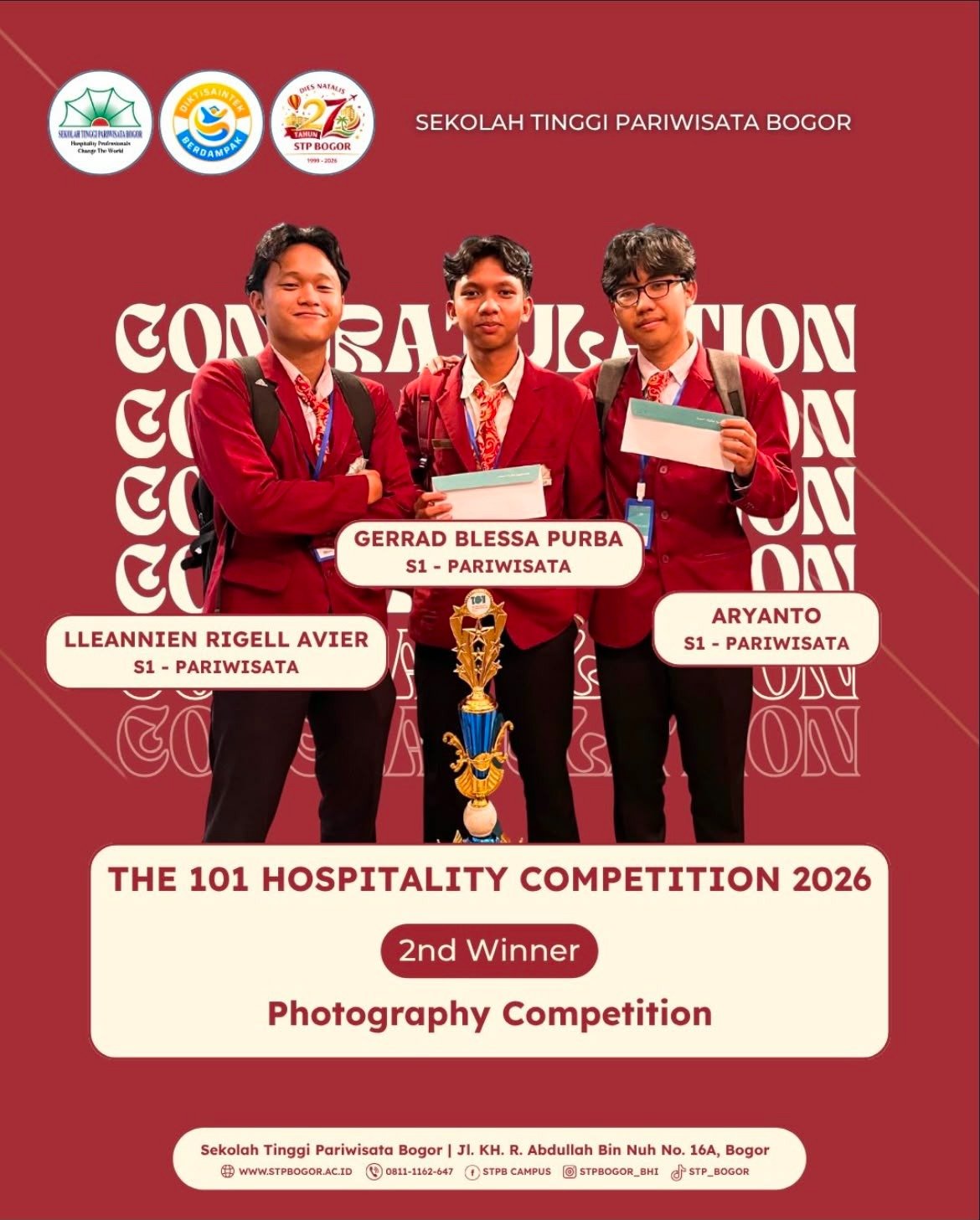 THE 101 HOSPITALITY COMPETITION 2026 — Photography Competition