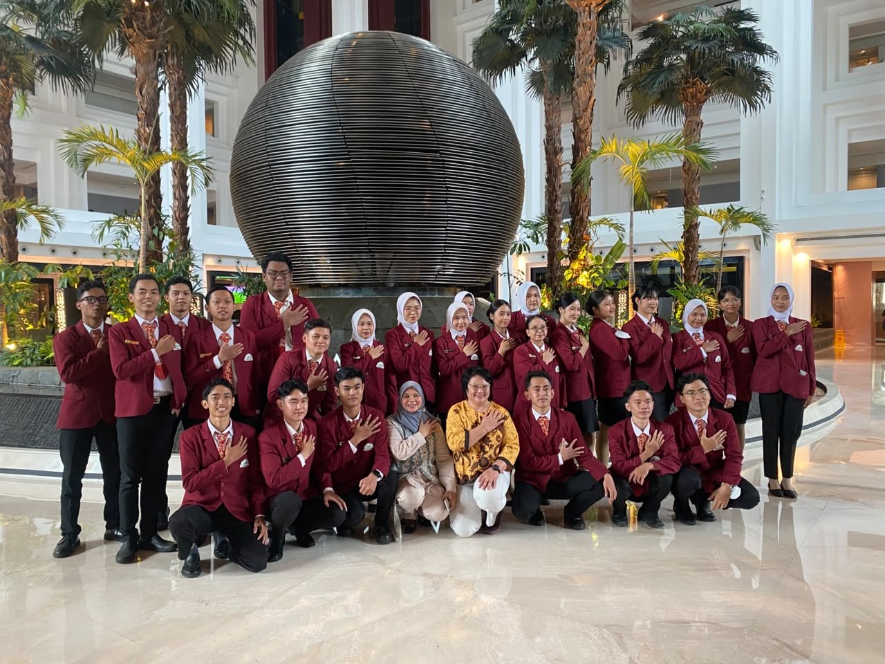 Mahasiswa STP Bogor Kenali Operasional Hotel Internasional melalui Industrial Visit ke Gran Meliá Jakarta