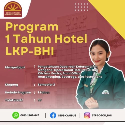 1 Tahun Hotel Operation